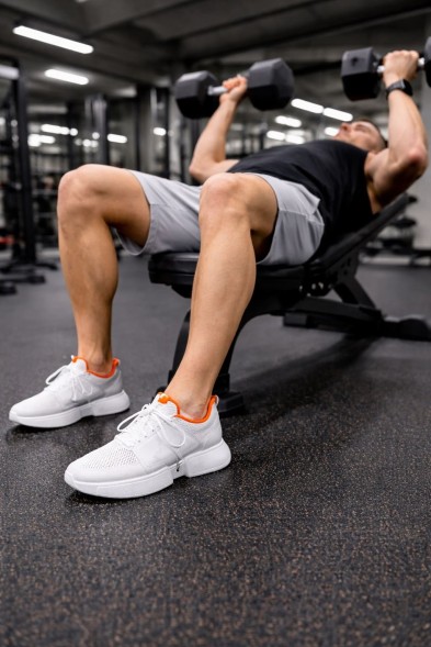 Мужские кроссовки Hermes Casual Shoes For Men White