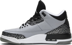 Женские кроссовки Nike Air Jordan 3 Retro &#039;Wolf Grey&#039;