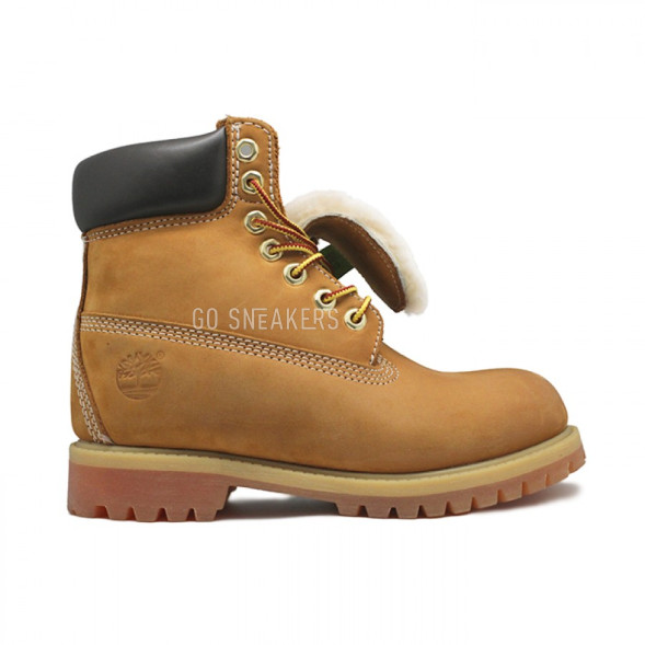 Женские ботинки с мехом Timberland Rust