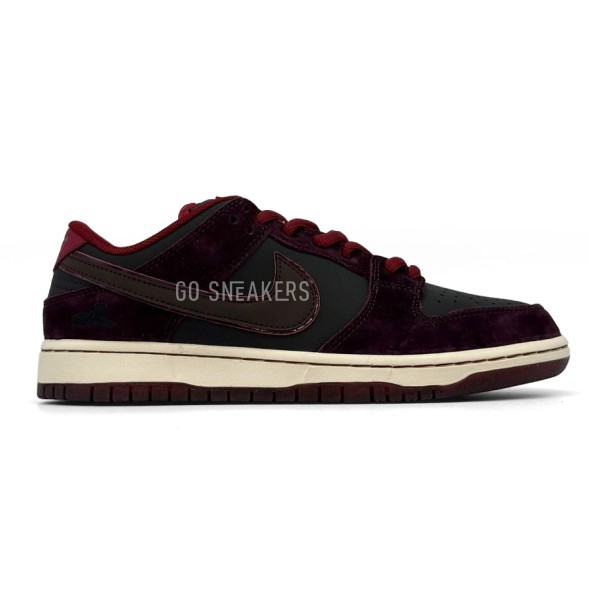 Мужские кроссовки RIOT Skateshop x Nike Dunk Low SB &amp;#039;Mahogany Dark Beetroot&amp;#039;