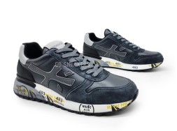 Premiata 483 Leather/Suede Dark Grey