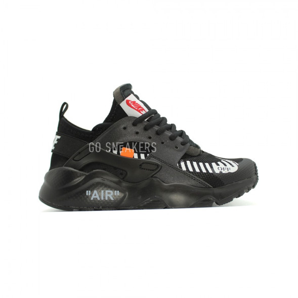 Женские кроссовки Nike Air Huarache Ultra x OFF White The Ten Black