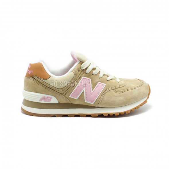 Женские кроссовки New Balance 574 Premium Cruisin Beige