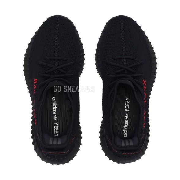 Унисекс кроссовки Adidas Yeezy Boost 350 V2 Black Red (bred)
