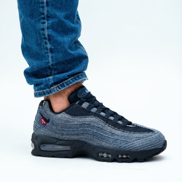 Мужские кроссовки Levi’s x Nike Air Max 95 Obsidian 