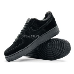 Nike Air Force Suede Winter Man Black