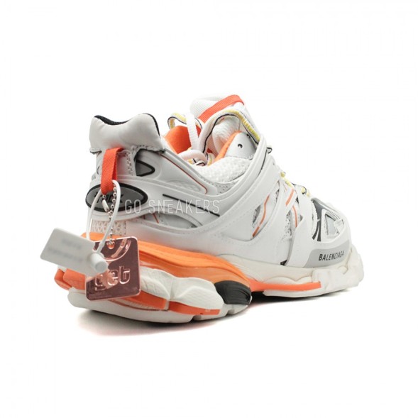 Мужские кроссовки Balensiaga Track Trainer White Orange