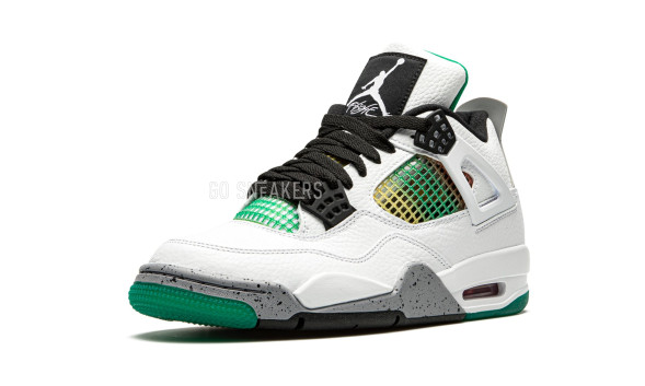 Унисекс кроссовки Nike Air Jordan 4 Retro Lucid Green Rasta