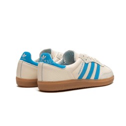 Adidas Samba OG Sporty Rich Beige Blue