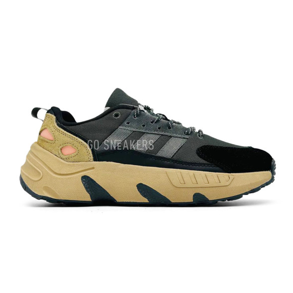 Мужские кроссовки Adidas Zx 22 Boost Black/Brown