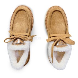 Prada Chukka Chestnut