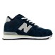 Унисекс зимние кроссовки New Balance 574 High Winter Navy Unisex