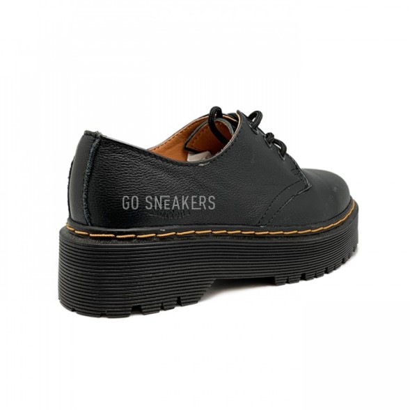 Женские ботинки Dr. Martens 1461 Quad Platform Oxford Black