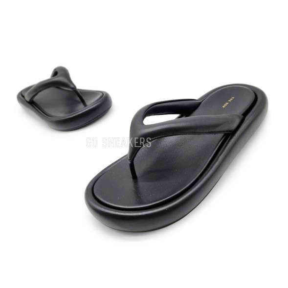 Унисекс шлепки The Row Flip-flop Black