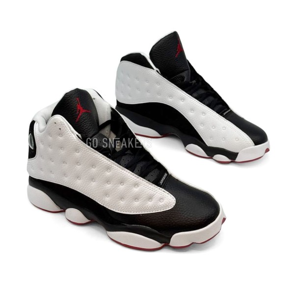 Мужские кроссовки Nike Air Jordan 13 Retro TD Playoff Leather White/Black