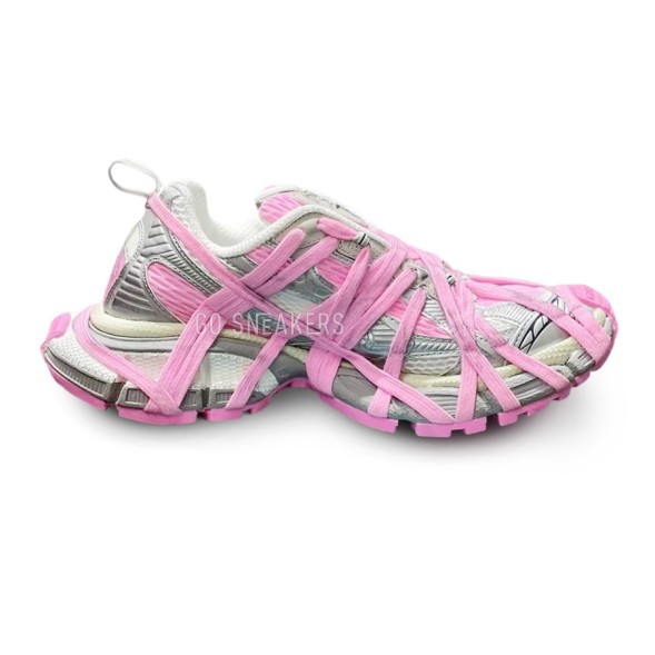 Женские кроссовки Balenciaga 3XL Extreme Lace Sneaker White/Pink