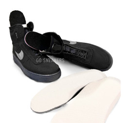 Nike Air Force 1 Shell Winter Black