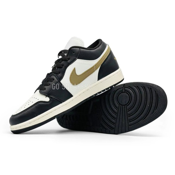 Мужские кроссовки Nike Air Jordan 1 Low Sail Man Brown