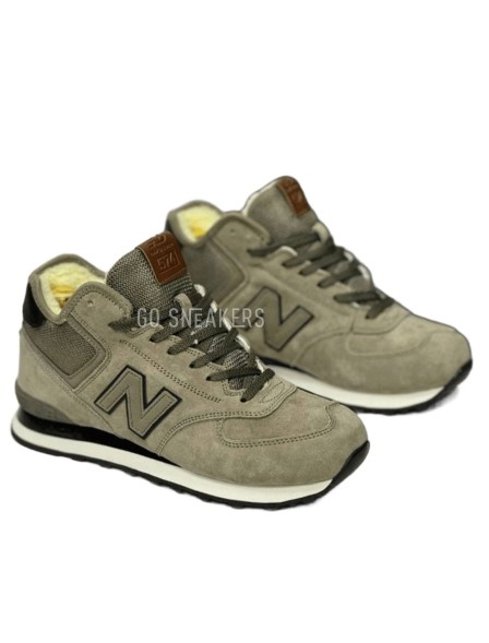 Мужские кроссовки New Balance 574 Winter Brown